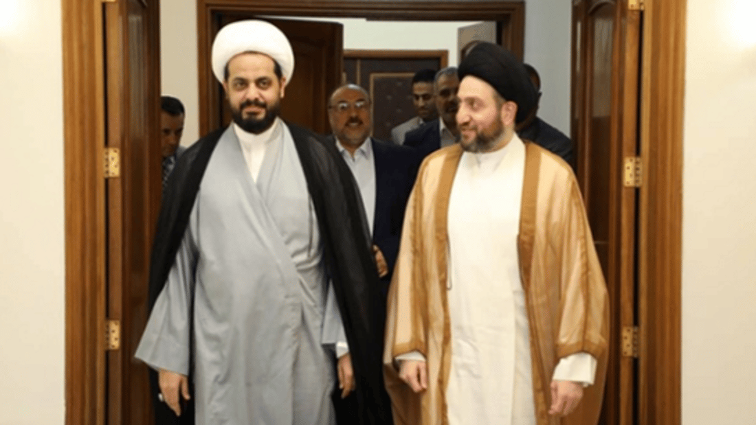 الحكيم والخزعلي في خطبة العيد: ندعم زيارة السوداني إلى واشنطن ونأمل نجاحها