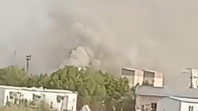 Ammunition explodes at Taji camp in fire officials blame on heat