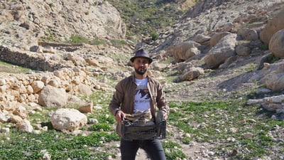 Yazidi artist returns to Sinjar after 15 years to create exhibit on Islamic State displacement