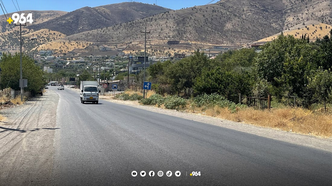 دانیشتووانی دوو ناوچەی سلێمانی کێشەی هاتوچۆیان هەیە 