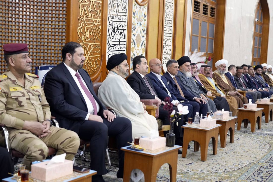 البصرة: السوداني في ديوان زعيم الشيخية وكل الوجهاء حضروا (صور)