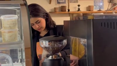 Shams Faisal crafts a serene coffee haven on Basra’s 14 Tammuz Street