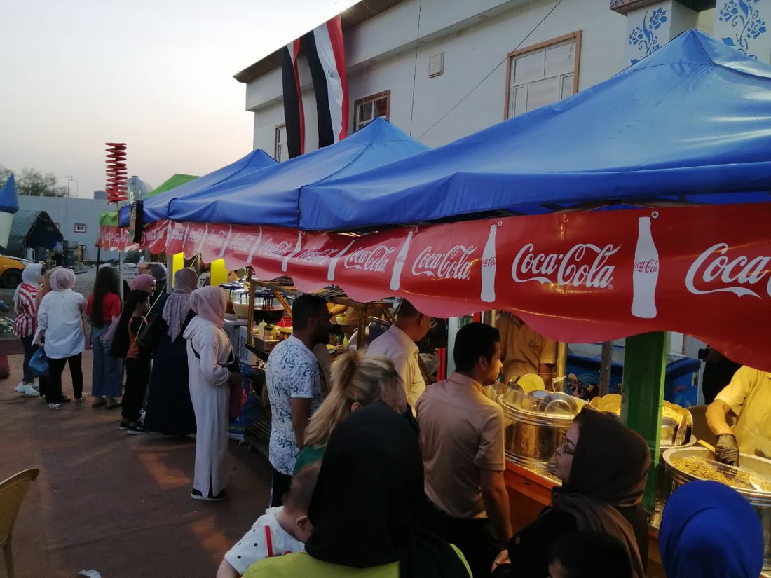 صور: مصريون في كركوك لتقديم “الكشري” وعرض منتجات 8 دول لـ 16 يوماً