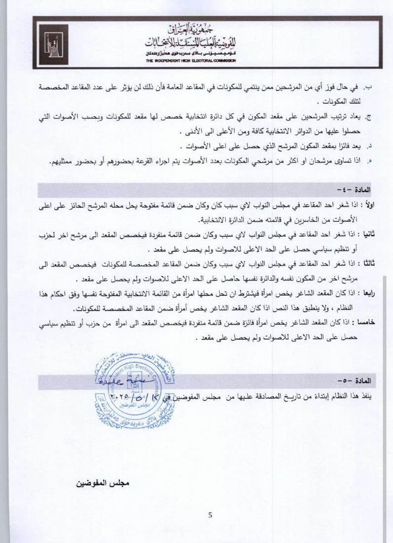 تعرف على نظام توزيع المقاعد واستبدال الأعضاء لانتخابات مجلس النواب 2025