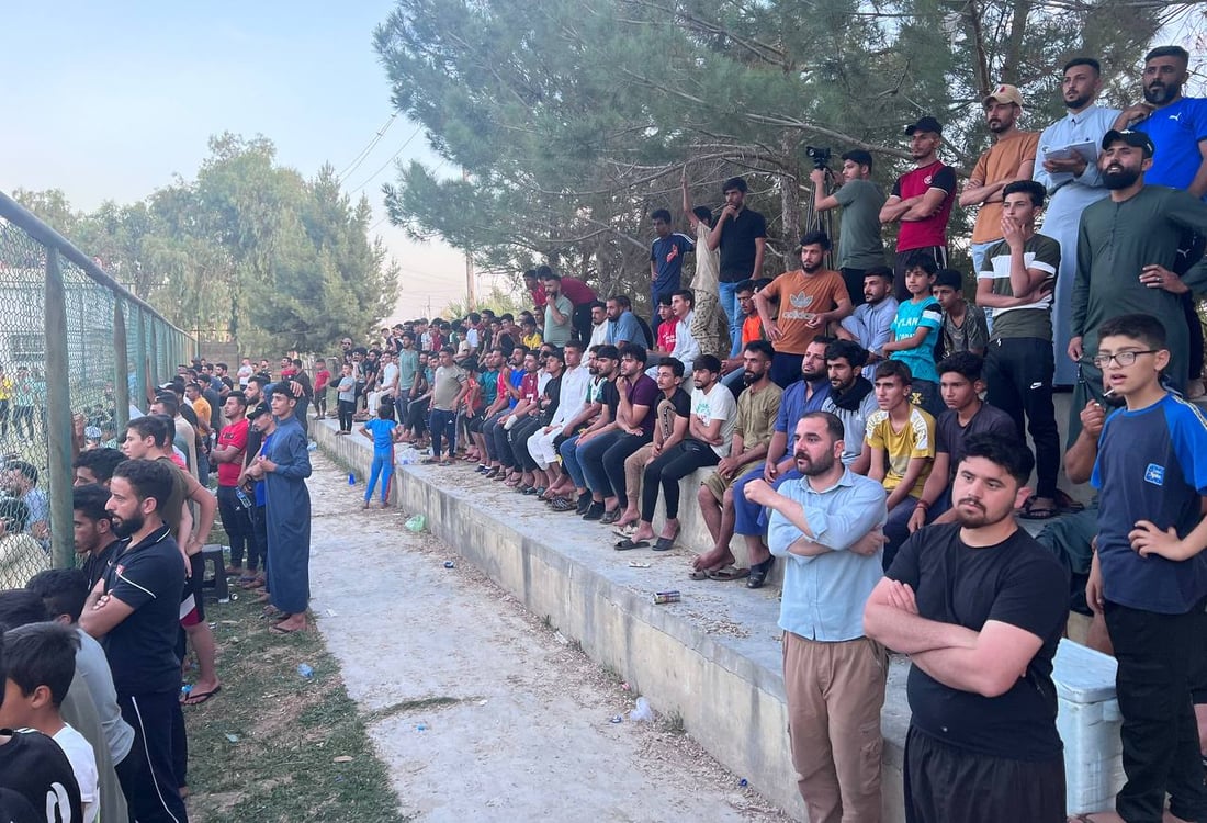 صور: مباراة مثيرة وشغب جماهيري في ختام بطولة داقوق.. طيار ينتزع الكأس من النصر