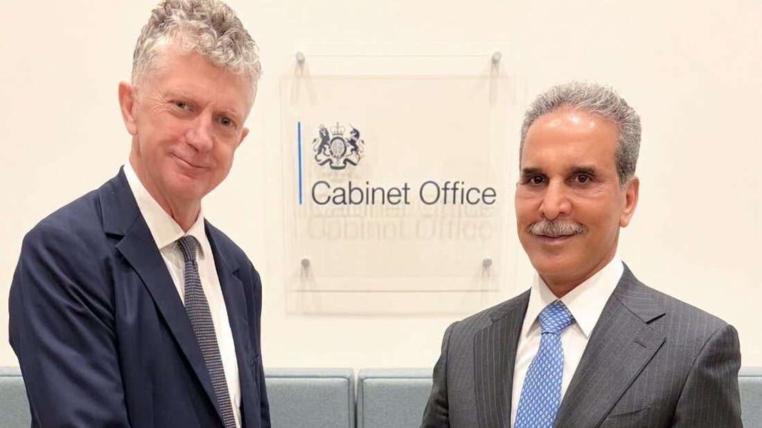 بعد المدعي العام.. مستشار الأمن القومي البريطاني في ضيافة زيدان