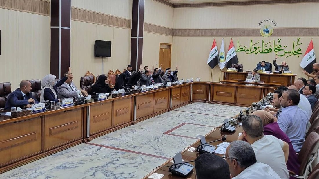 توقف 140 مشروعاً في واسط بسبب نقص التخصيصات المالية