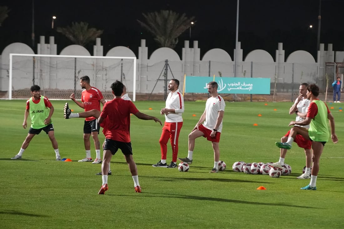 صور: تدريبات أسود الرافدين في البصرة استعداداً لمواجهة الفلبين في تصفيات كأس العالم