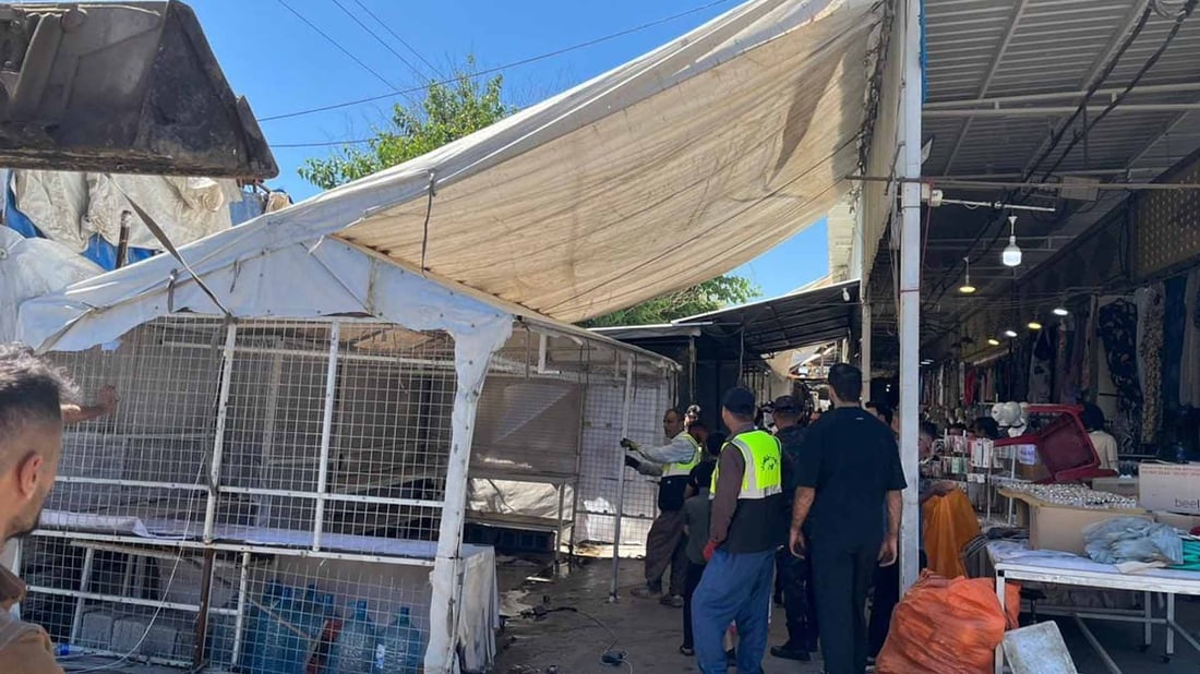 هەر دوکاندارێک شەوان پەردەکەى بەردەم دوکانەکەى لێنەکاتەوە سزا دەدرێت