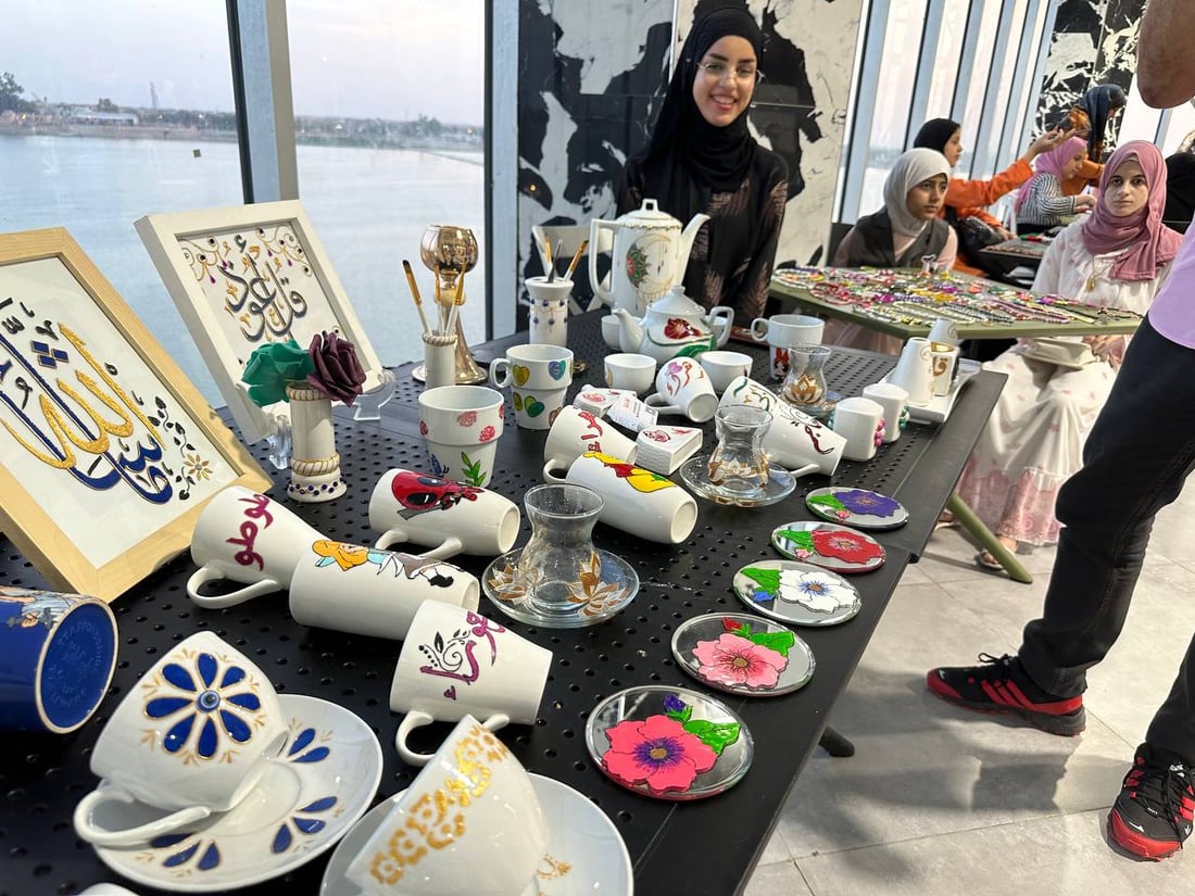 بمشاركة 25 فتاة.. بازار لموهوبات واسط في مول “سير ويليام” أسبوعياً