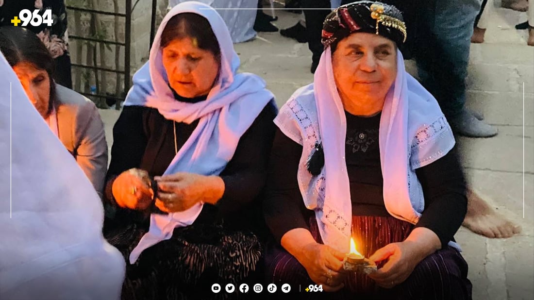 بە وێنە: جەژنی چوارشەممە سووری ئێزدییەکان