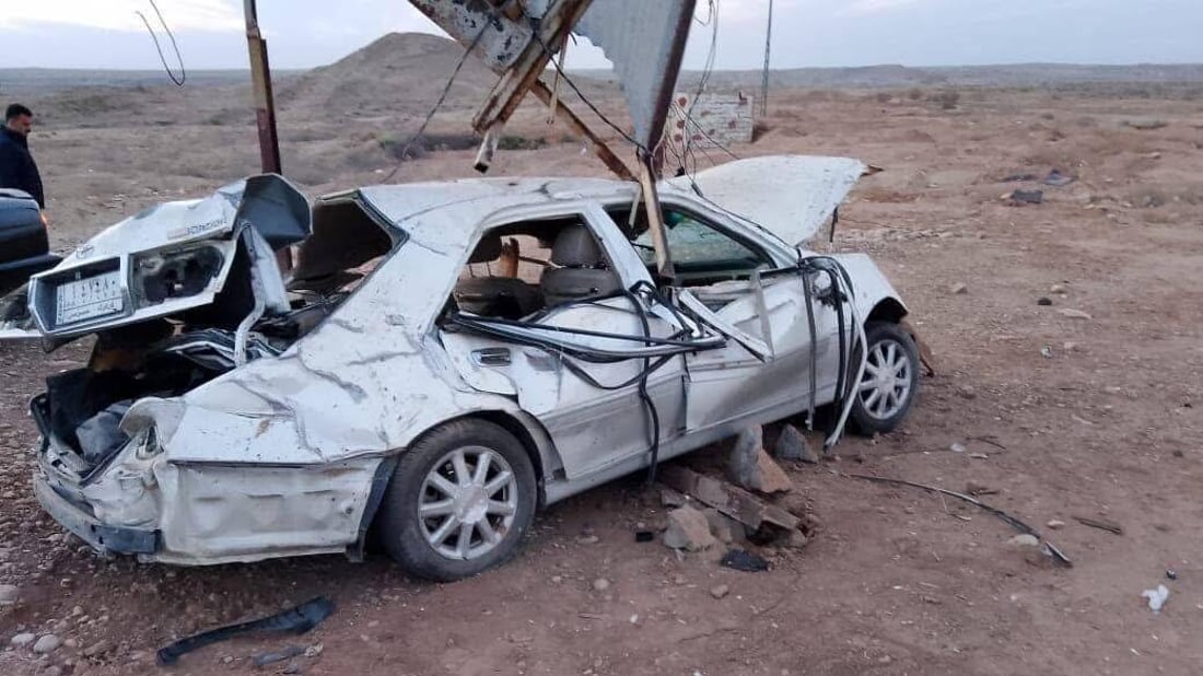 صور: مصرع جنديين بانقلاب “ملكة” في ناحية العظيم
