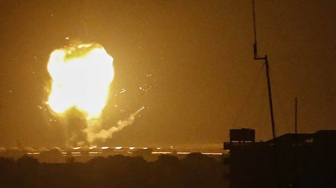 11 بنکەی گروپە چەکداریەکانی نزیک لە ئێران بۆردوومان کران