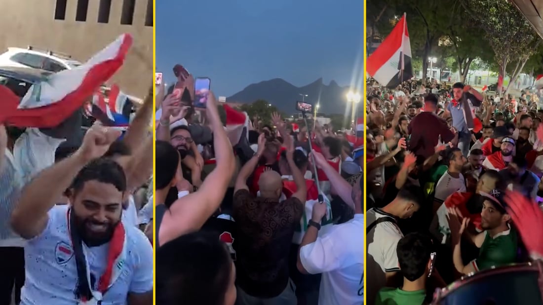 هتافات العراق تلهب المكسيك حتى صباح الغد.. مشاهد من مونتيري