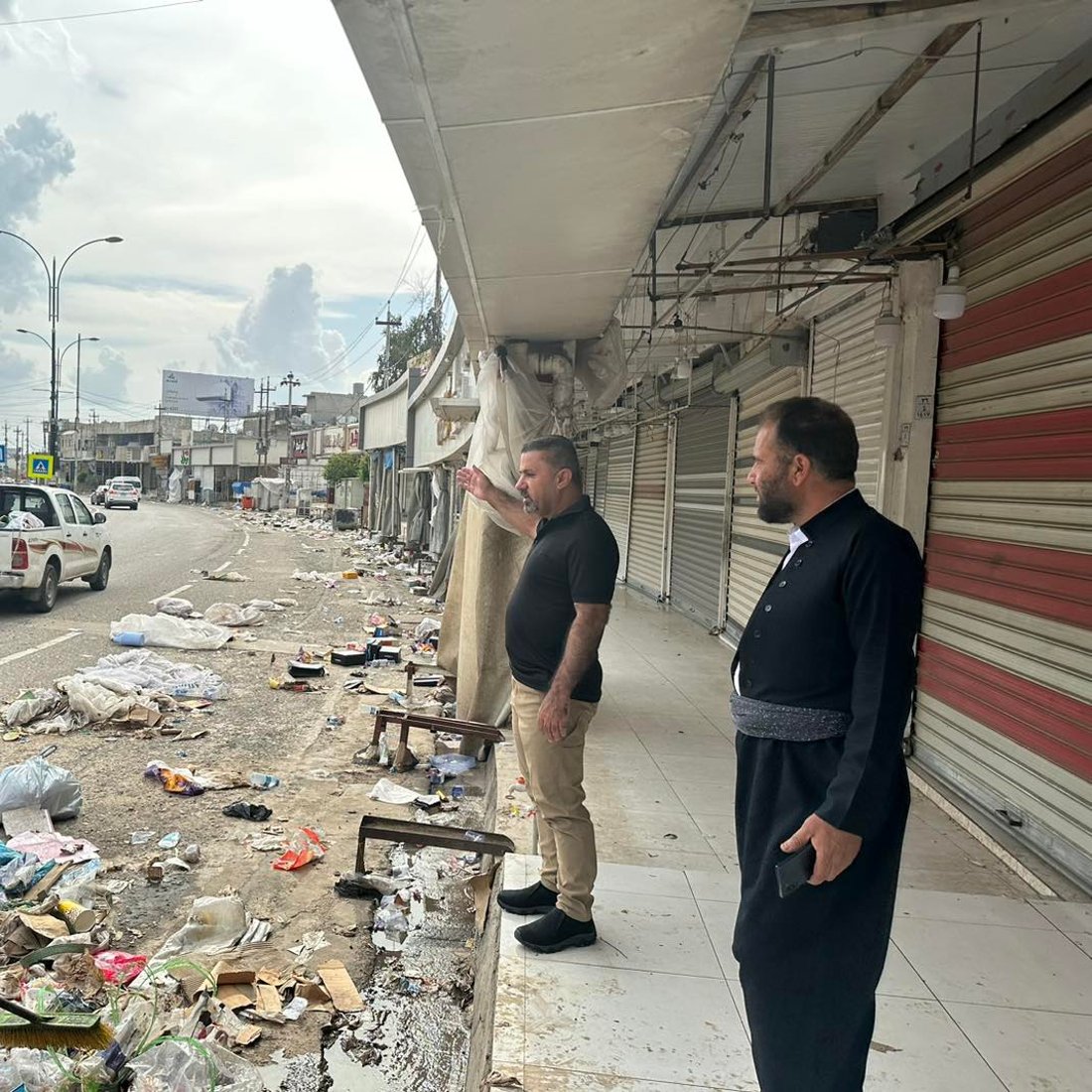 شاره‌وانیى كه‌ركوك هۆشداریدایه‌ دوكانداره‌كان