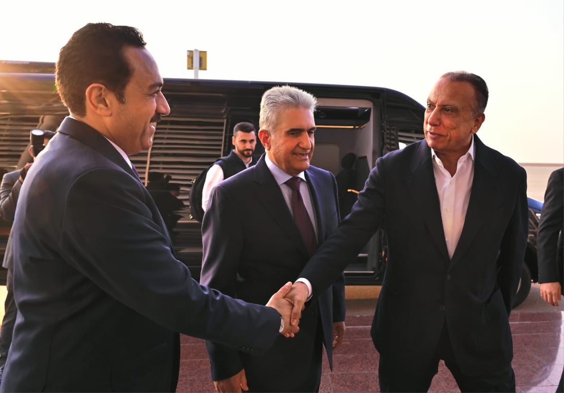 مصطفى الكاظمي يصل إلى أربيل