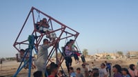 صور: ضحكات أطفال المسيب تملأ المكان.. محمد الجنابي أنشأ ...