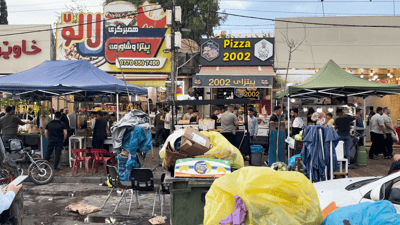 بەشێک لە دوکاندارەکانی شەقامی سەهۆڵەکە 500 هەزار دینار سزایان بۆ نوسرا
