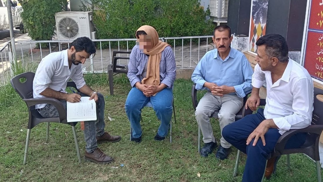 خێزانێكی رۆژهه‌ڵاتى كوردستان رووی له‌ كۆیه‌ كردووه‌ و له‌ دۆخێكی خراپی ژیاندایە