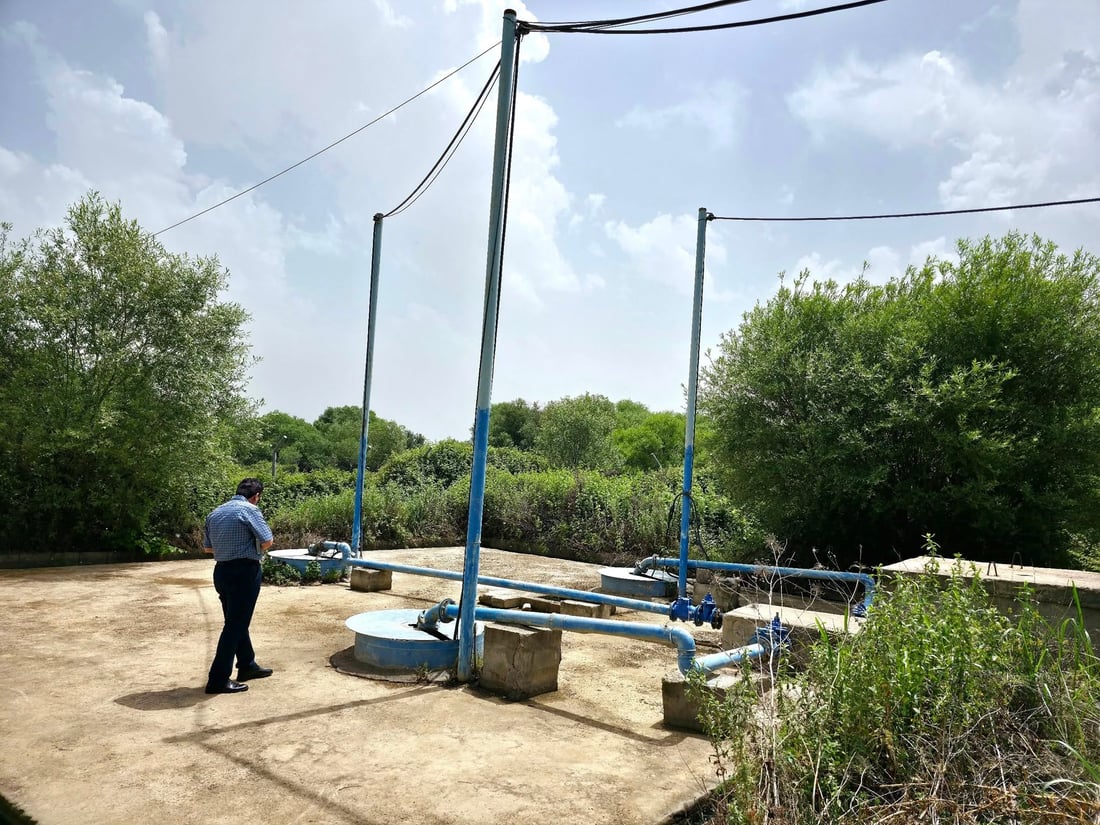 كێشەی بێ ئاویی شارەزوور و زەڕایەن و عەربەت چارەسەر دەكرێت