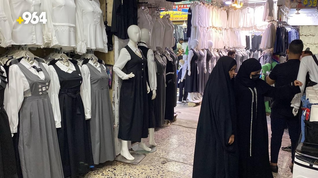 “التلبيسة” في الناصرية أغلى هذا العام والأمهات يفضلن التركي (صور)