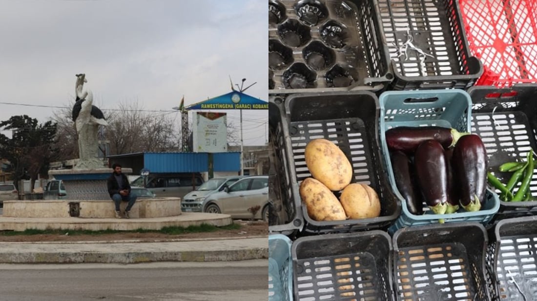 23 رۆژە کۆبانێ لەژێر گەمارۆدایە؛ خەڵک بە قاچاخ کەلوپەل و خۆراک دەگوازنەوە