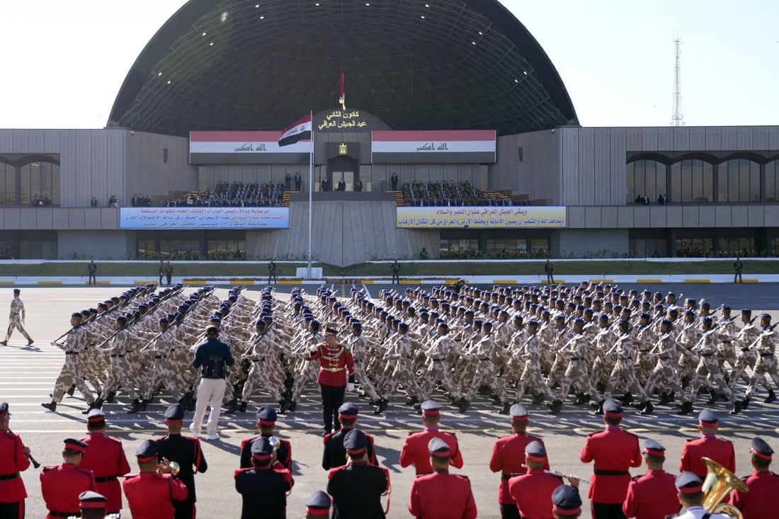 PM attends Iraqi army’s 103rd anniversary parade