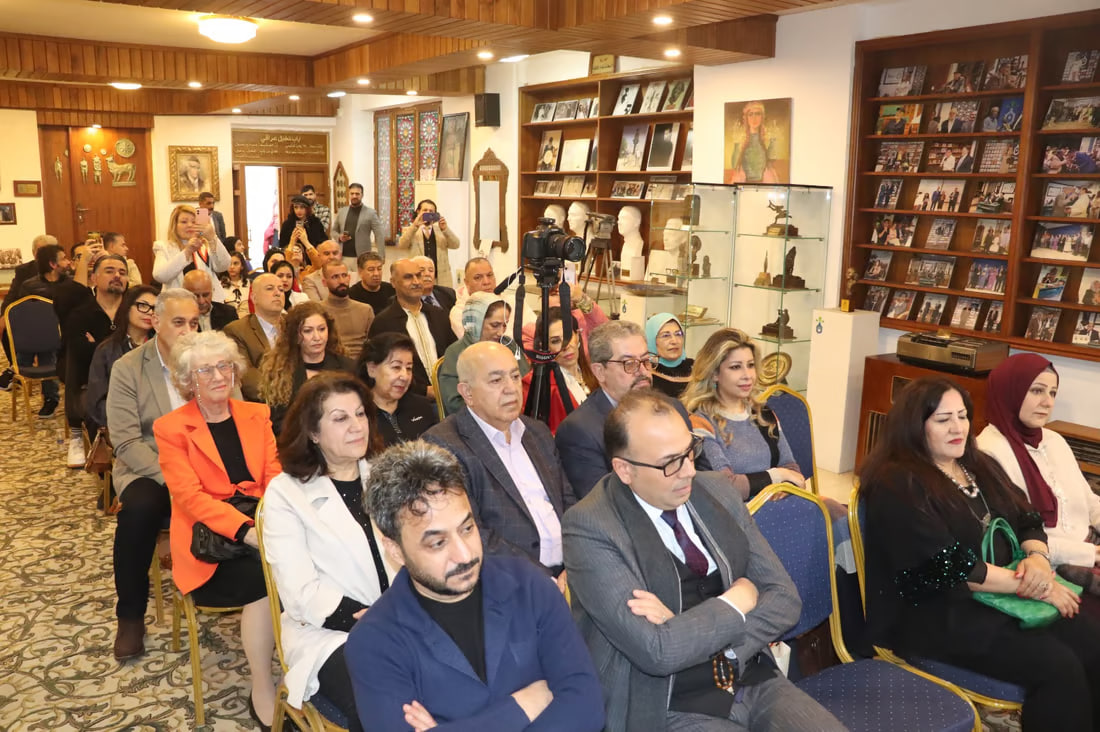 Iraqi poet Reem Qais Kubba recites her poetry after two decades of exile in Baghdad