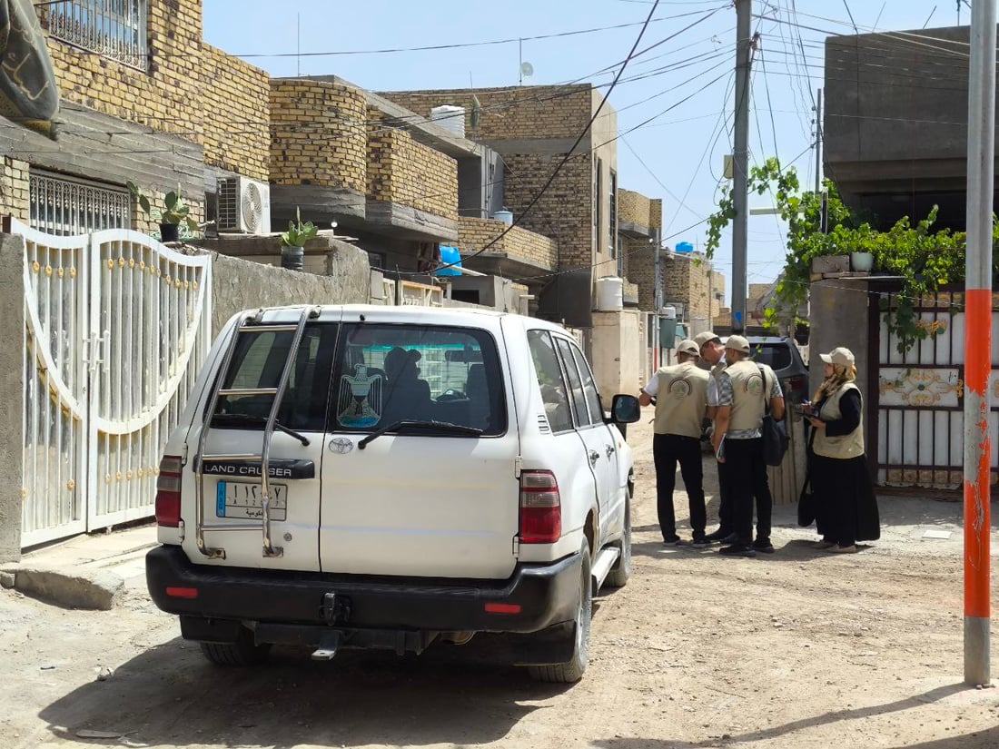 صور من بابل: انطلاق التعداد التجريبي في منطقتي الأساتذة والعتايج