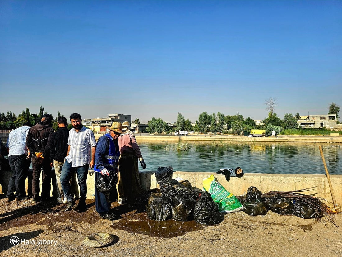 ژیانەوەی سەیدسادق دەستی بە خاوێنکردنەوەی سەرچاوە ئاوییەکان کرد