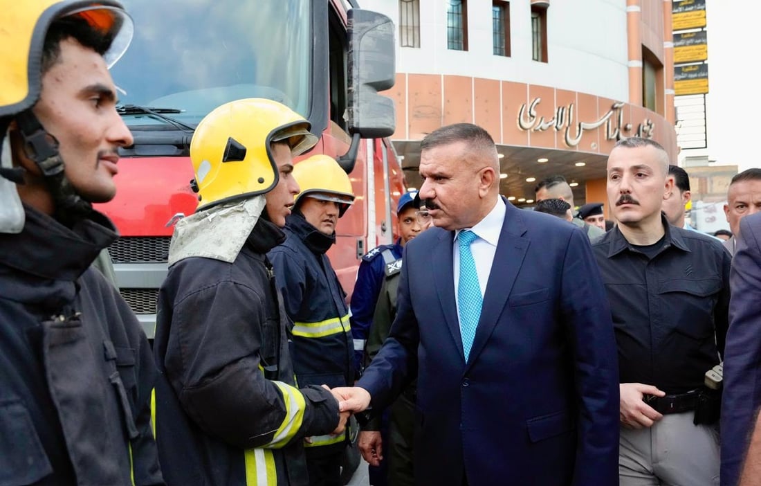 صور: وزير الداخلية يصطحب قائد شرطة ذي قار في جولة حول الحبوبي