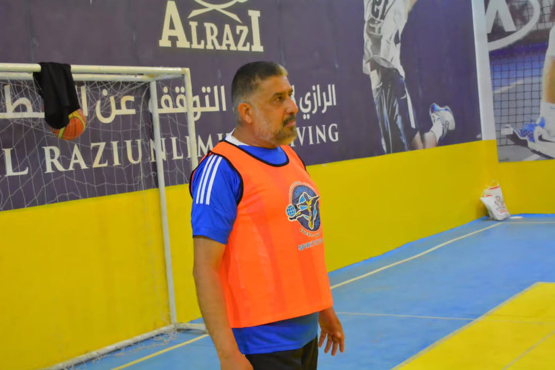 Ramadan volleyball tournament for teachers in Basra