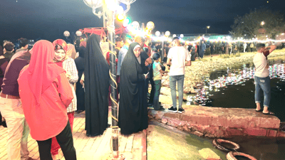 مشاهد من العيد في داقوق.. المتنزه الوحيد لم يمنع دخول “الشباب”