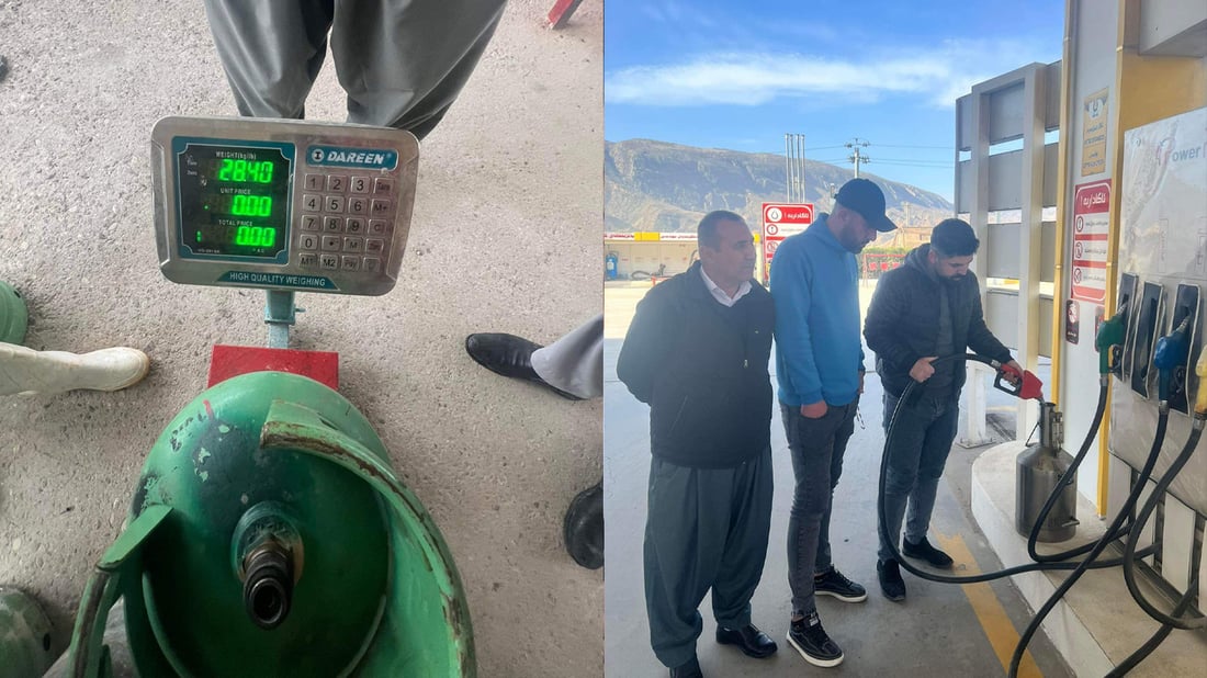 بەنزینخانە و کارگەکانی غاز بە سەلامەت دەرچوون