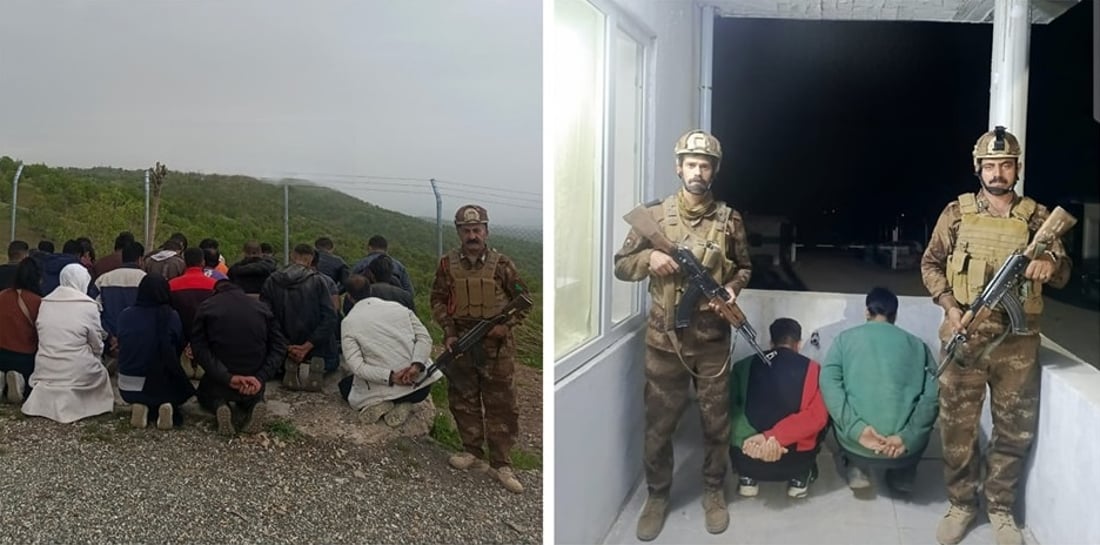 رێگری لە 35 بیانی کرا بە قاچاغ بێنە سلێمانی