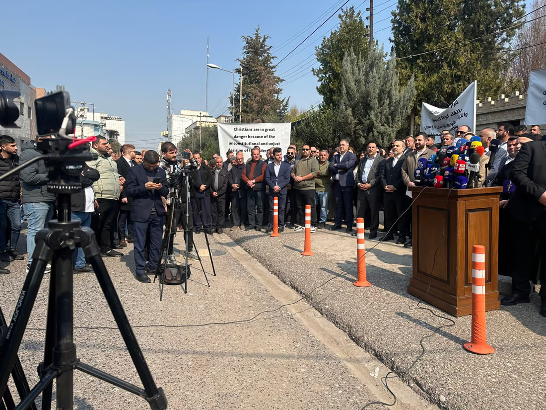 Erbil Christians, Turkmen protest court ruling on regional parliamentary seats
