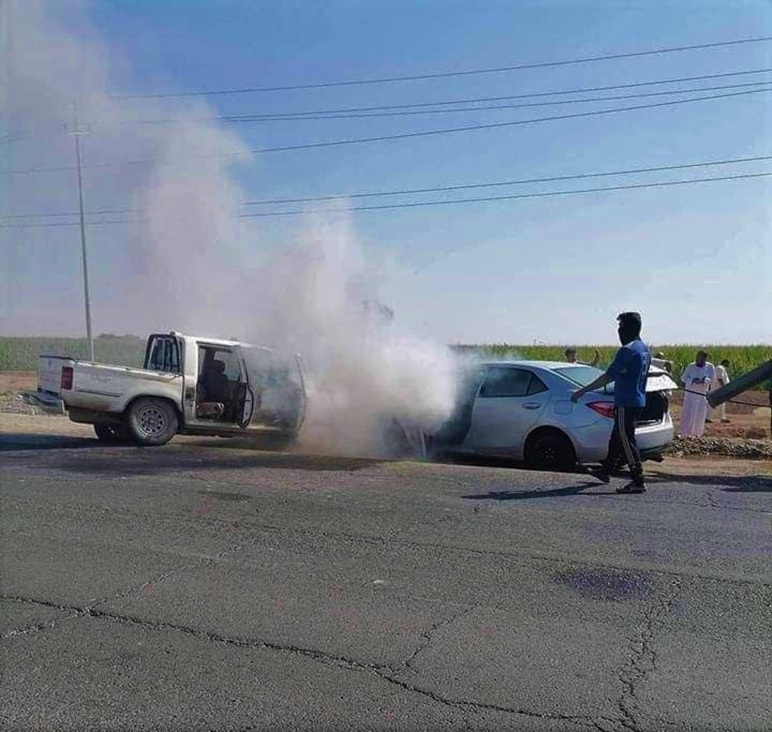 الحويجة: وفاة شخص وإصابة اثنين في حادث مروع (صور)