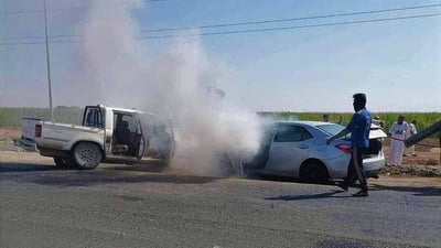 الحويجة: وفاة شخص وإصابة اثنين في حادث مروع (صور)