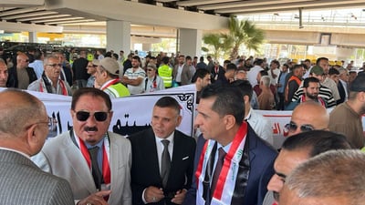 المقاولون العراقيون يحضرون لتظاهرة حاشدة أمام الخضراء: نريد أموالنا