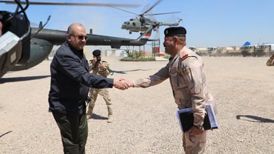 وزير الدفاع يصل إلى كركوك للاطلاع على الوضع الأمني