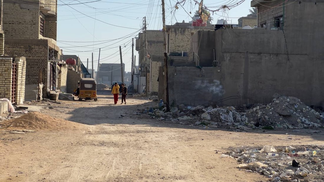 صور من حي الجواهري في الزعفرانية.. منطقة خارج تغطية الخدمات والمرشحون اختفوا