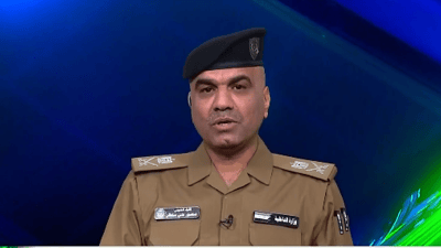 نداء ضابط عراقي: انتبهوا للمادة 2 لا 4 إرهاب وسلموا البي كي سيات