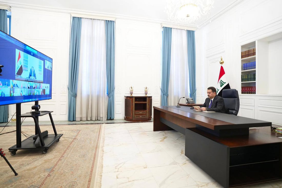 السوداني يعرض التحالف على أوروبا في اجتماع “أونلاين” ويدعو مجلس الأمن لوقف الحرب