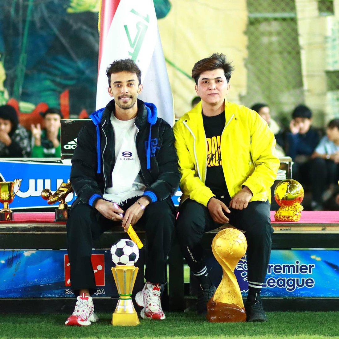 صور: على طريقة دوري الأبطال.. النصر يقصي الأمانة ويتوج بطلاً لفرق بغداد الشعبية