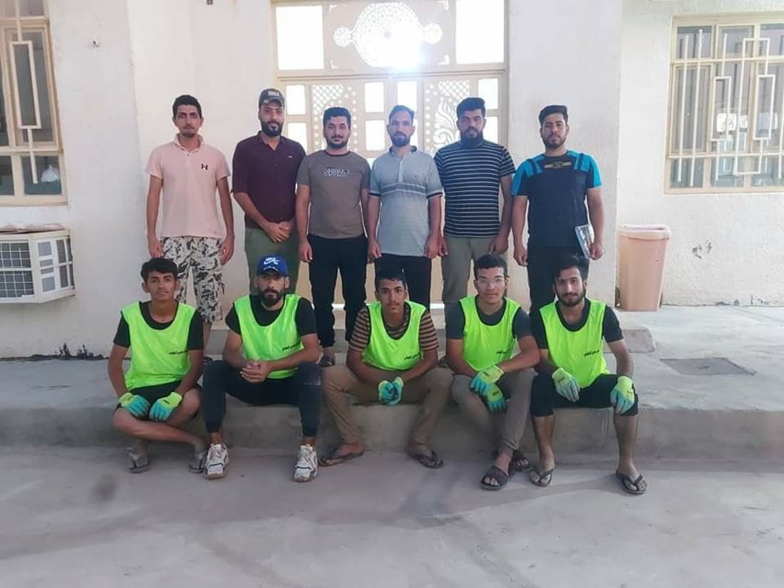 ديالى: “الجهنم وفرشة البطل” لتزيين الاسواق والمدارس في السعدية (صور)