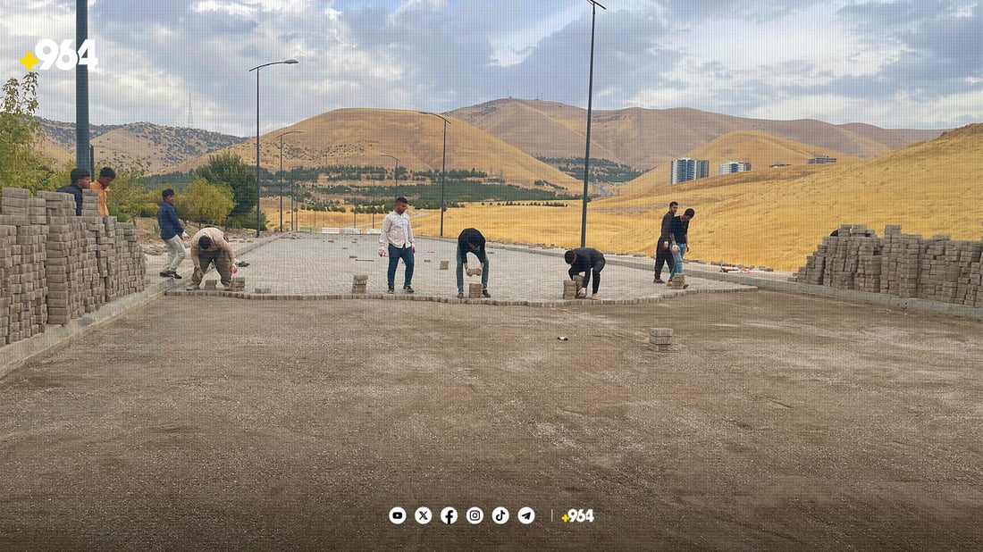 پارکی هەواری شاری سلێمانی نوێ دەکرێتەوە