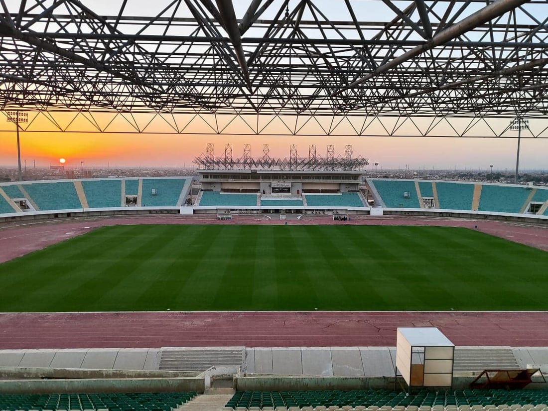 صور: ملعب ميسان جاهز تماماً وسيستضيف مباريات دوري النجوم