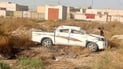 مصرع شخصين بتصادم “لاندكروزر وبيك أب” في الزركان (صور)