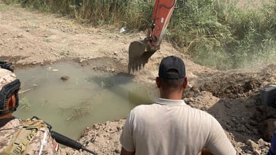 Baghdad forces demolish unlicensed fish ponds in water-saving campaign