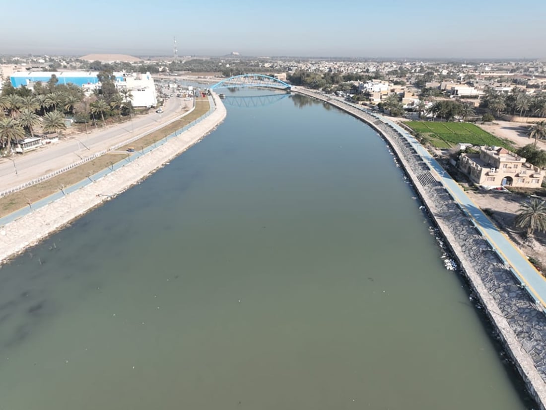 صور من ضفاف شط الحلة بعد إنجاز المرحلة الأولى من التطوير